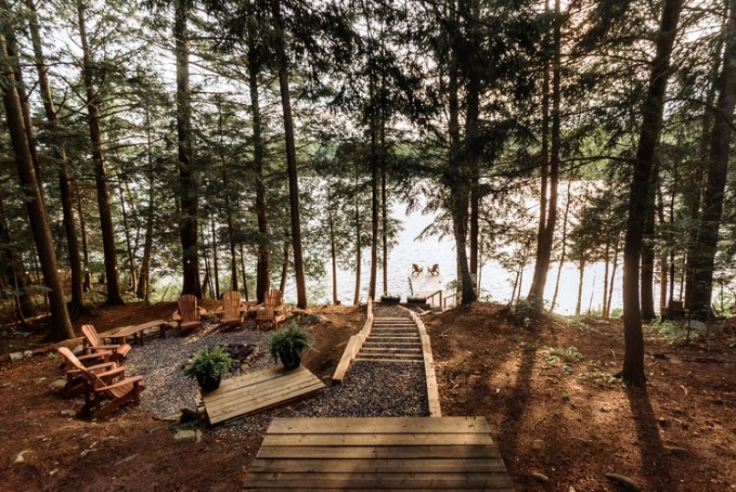 plush74 ubicación película foto evento privado casa única canada ontatio lakehouse 3