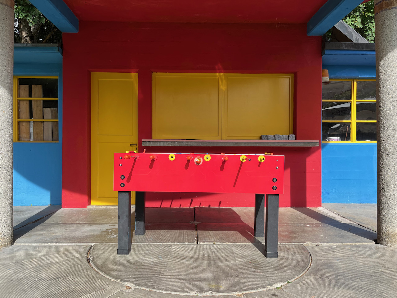 Alpine pool location