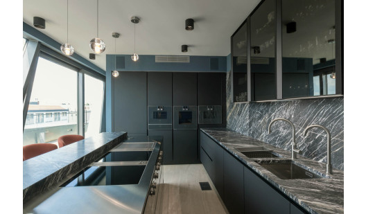 04 sapphire penthouse kuche libeskind mitte offene kuche 0