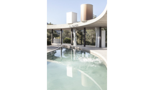 plush74 location photo film architecture conrete nature office madrid spain3