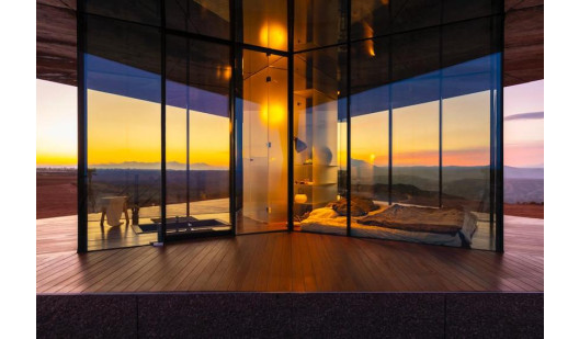 plush74 locations photo film production spain desert house glass00010