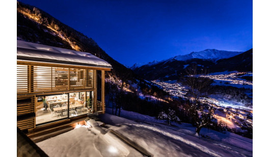 plush74 modern chalet in the swiss alps 1