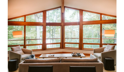 plush74 photo film location toronto lake house canada rustic forest private home 32