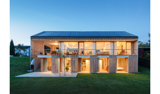 plush74 wooden modern country house 1