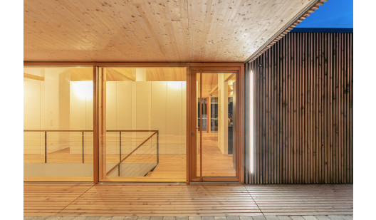 plush74 wooden modern country house 3