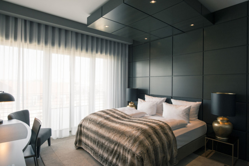 16 monbijouplatz attico suite030 luxus schlafzimmer