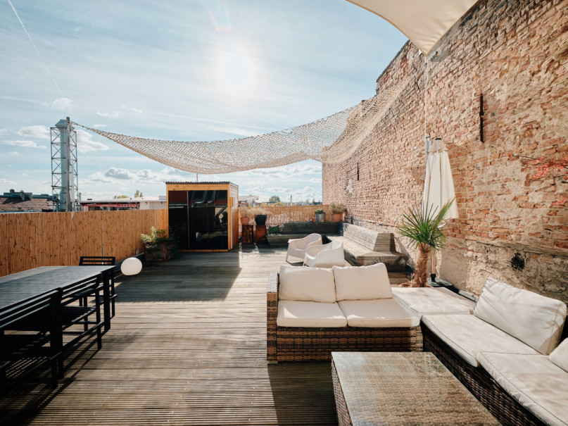 plush74 design rooftop loft with terrace 34