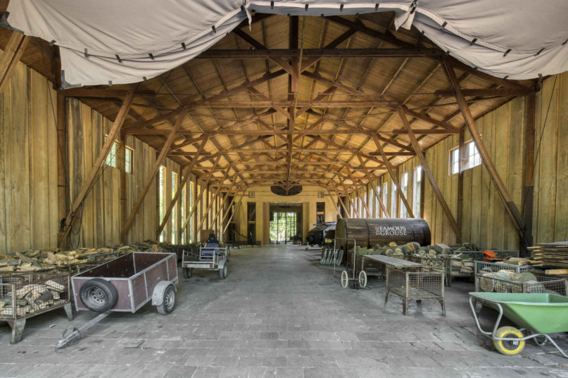 plush74 industrial counter shelter 36