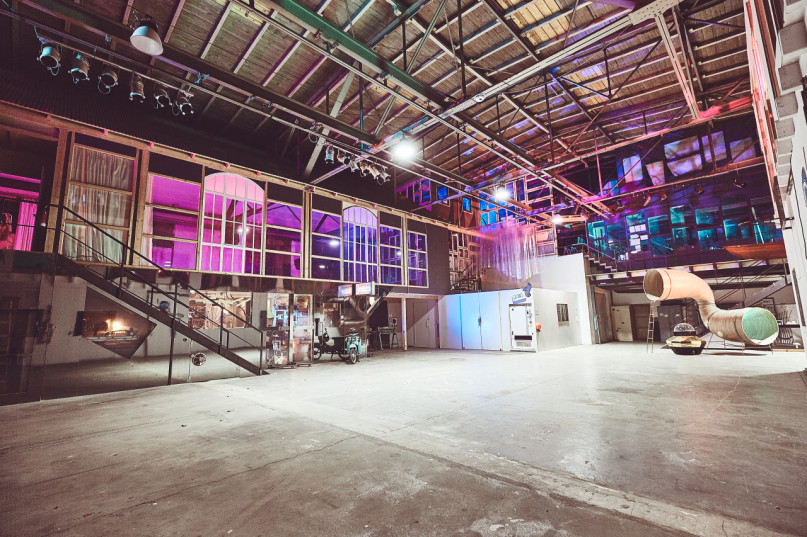 plush74 industrial spacious event hall 1