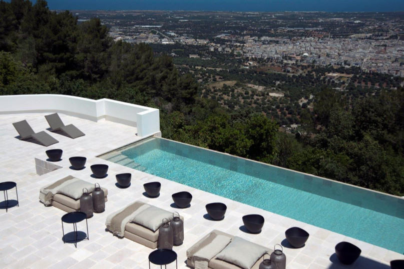 plush74 italy apulia location rent shoot film photo modern villa pool view 10