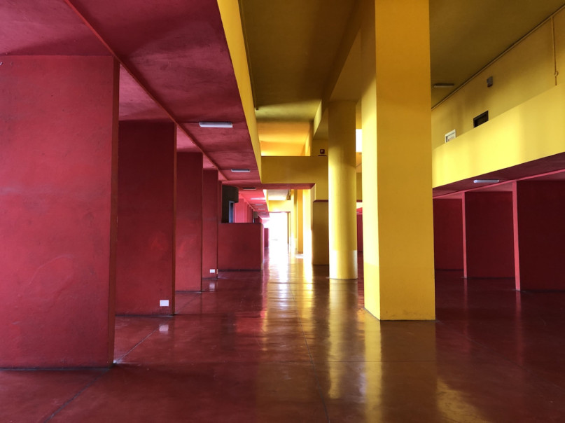 plush74 italy milano location rent shoot film photo housing brutalism concrete 29