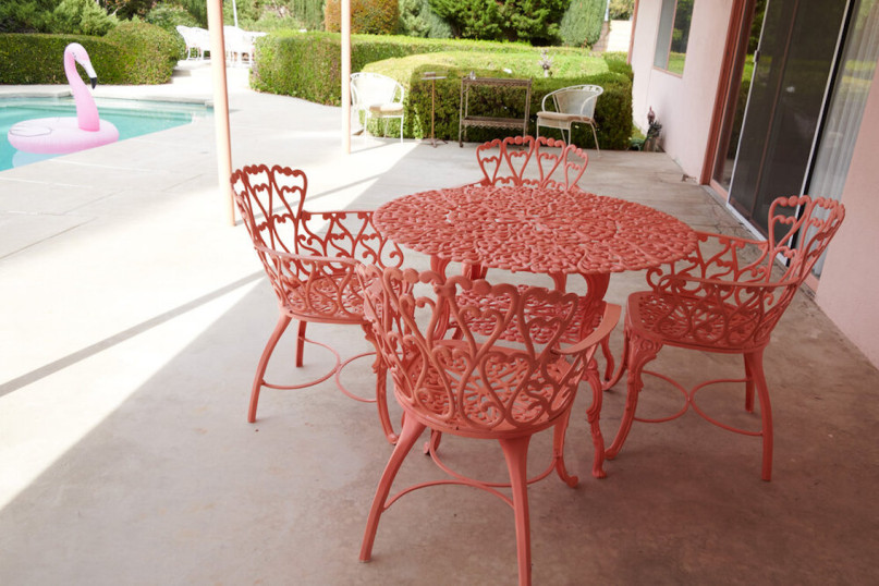 pluche74 locatie californië design vintage meubels roze paleis shoot film foto mode auto scouting19