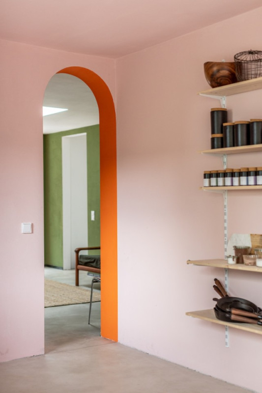 plush74 location hamburg bungalow house colors bauhaus 60ies scouting agency photo film 20