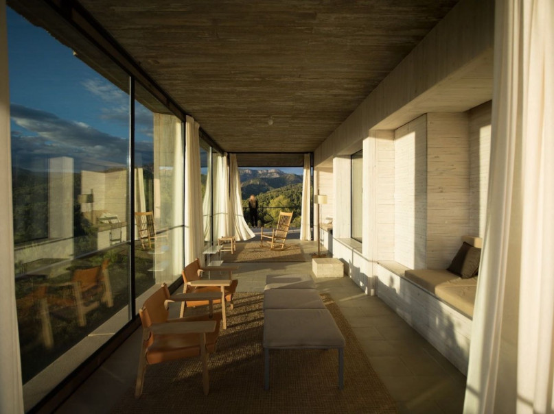 plush74 location photo film architecture conrete nature house madrid spain1