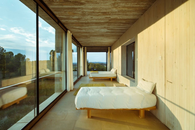 plush74 location photo film architecture conrete nature house madrid spain22