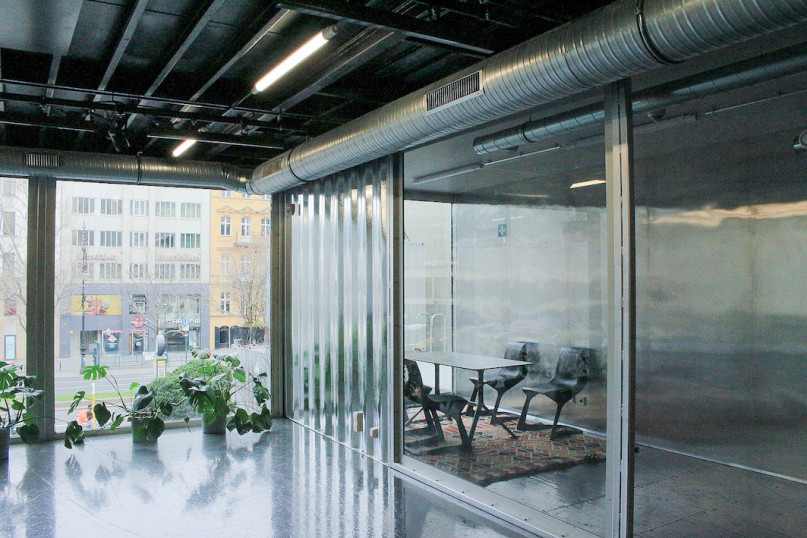 plush74 location photo film event rental germany berlin container box steel showroom 10