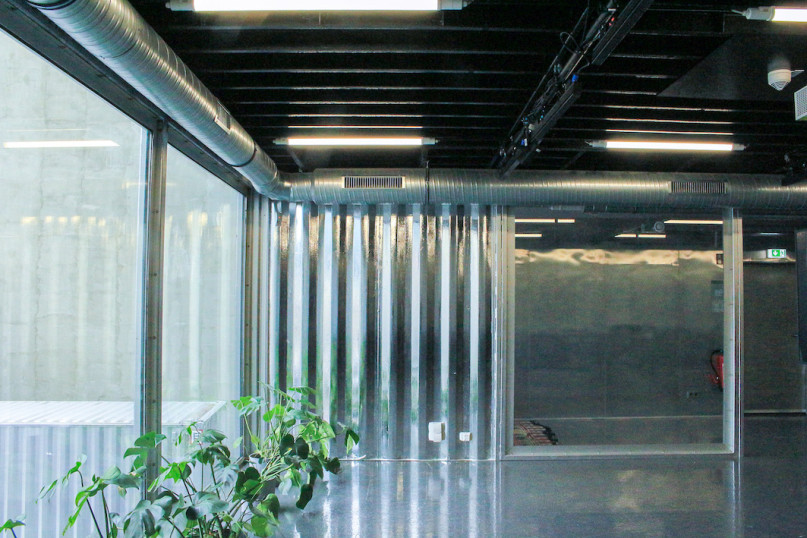 plush74 location photo film event rental germany berlin container box steel showroom 5