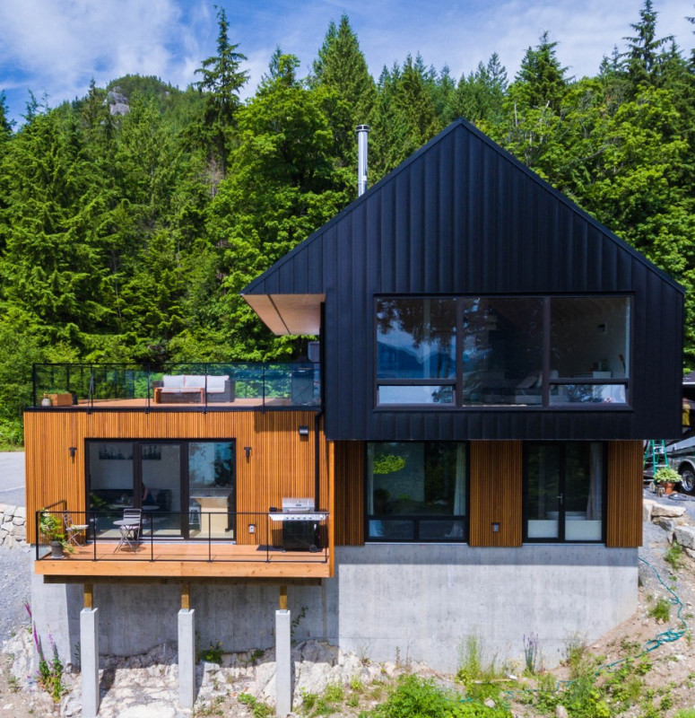 plush74 photo film event location vancouver modern private home oceanview forest 21