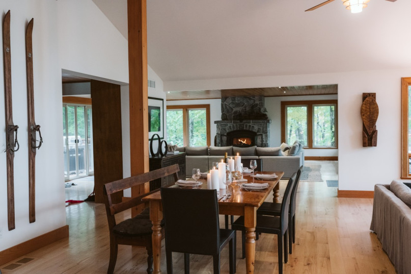 plush74 photo film location toronto lake house canada rustic forest private home 13