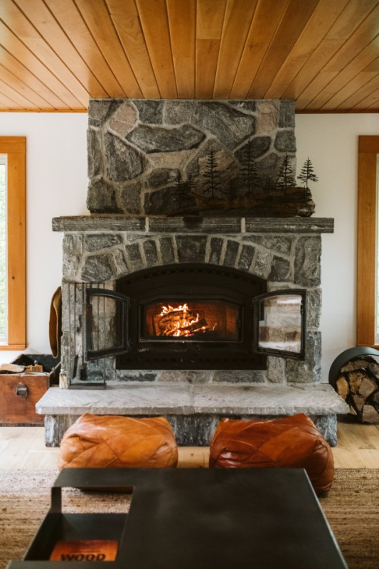 plush74 photo film location toronto lake house canada rustic forest private home 25