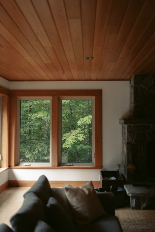 plush74 photo film location toronto lake house canada rustic forest private home 44