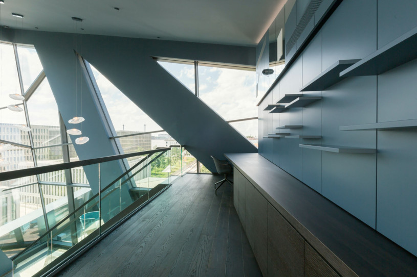 20 sapphire penthouse gallerie zugang dachterrasse rooftop penthouse