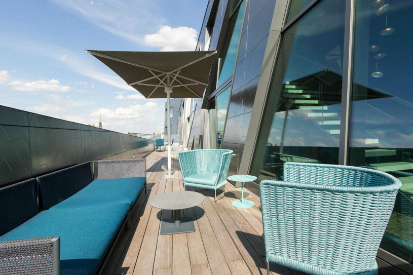 22 sapphire penthouse dachterrasse rooftop terrace aussicht mitte penthouse
