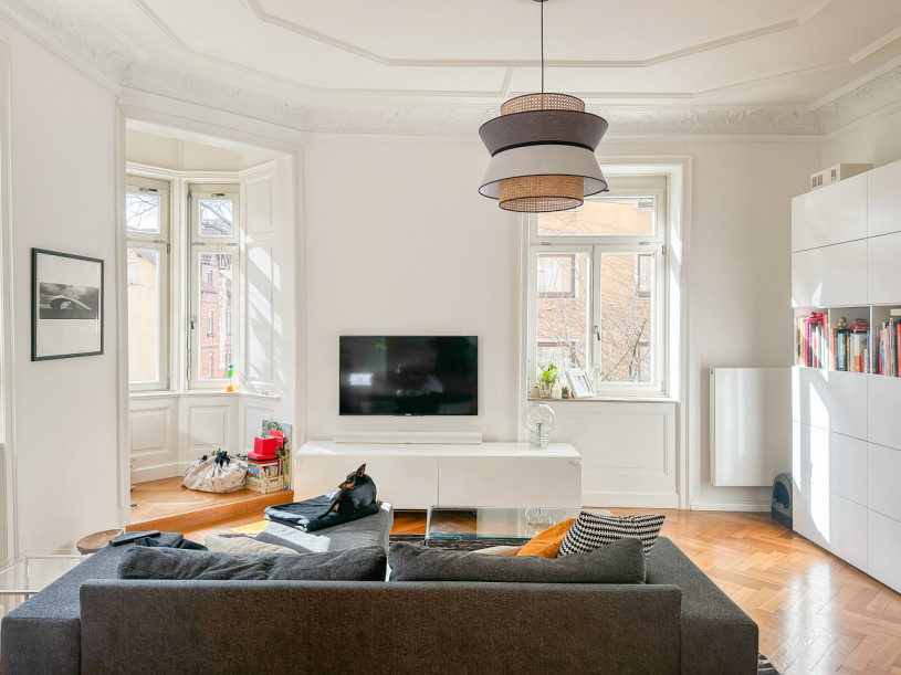 pluche74 licht design appartement stuttgart 1