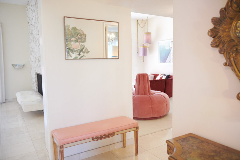 pluche74 locatie californië design vintage meubels roze paleis shoot film foto mode auto scouting63