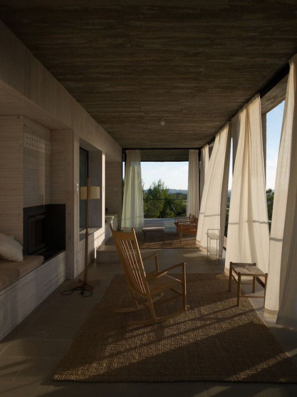 plush74 location photo film architecture conrete nature house madrid spain3