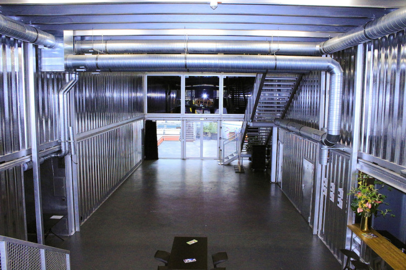 plush74 location photo film event rental germany berlin container box steel showroom 32