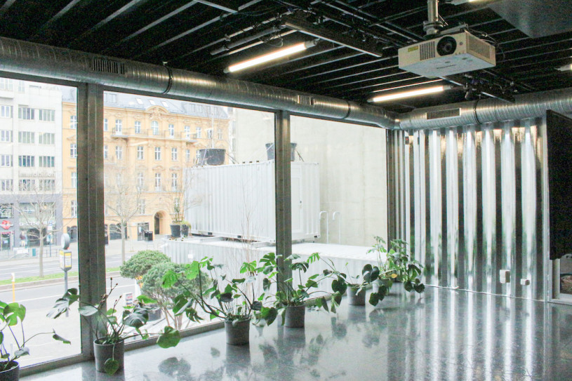 plush74 location photo film event rental germany berlin container box steel showroom 6