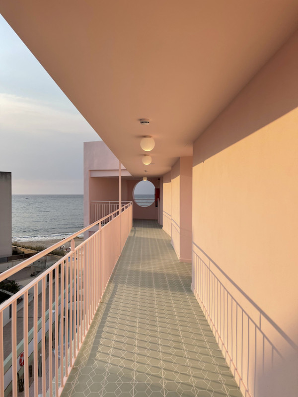 plush74 location scout ibiza streets graphic funky rental pink film photo event pink hotel pool car3