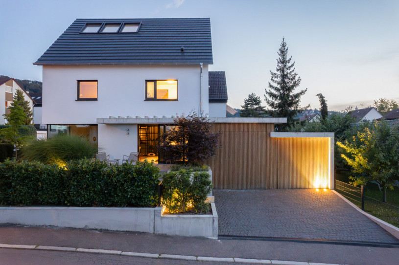 plush74 modern house near stuttgart 21