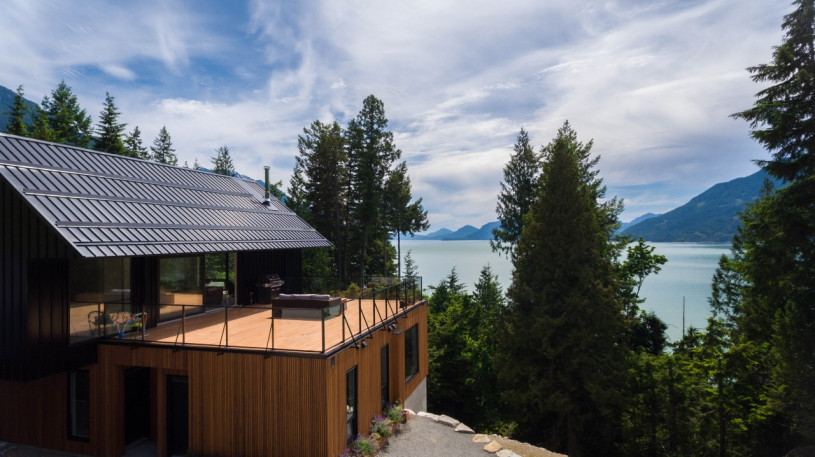 plush74 photo film event location vancouver modern private home oceanview forest 19