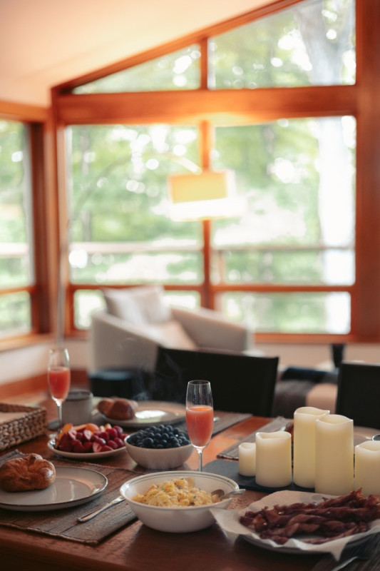 plush74 photo film location toronto lake house canada rustic forest private home 48