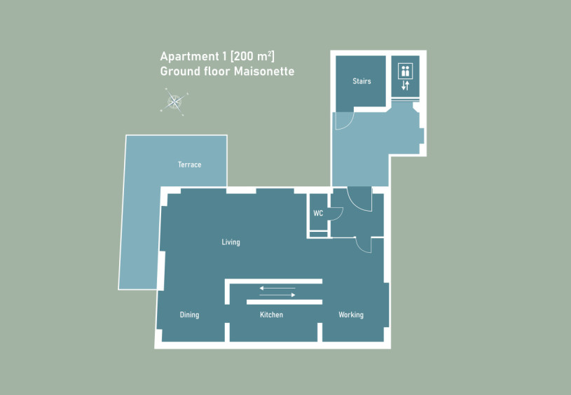 plush74 sleek modern maisonette 14